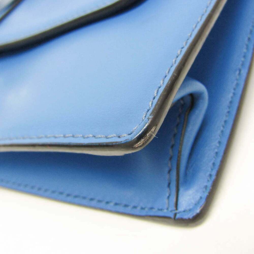 PRADA Blue Leather Shoulder Bag - Picture 4 of 16